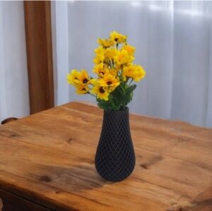 ❗️5/$25❗️Black vase! Homemade!